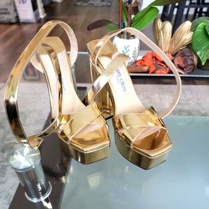 Jimmy choo platform sandals